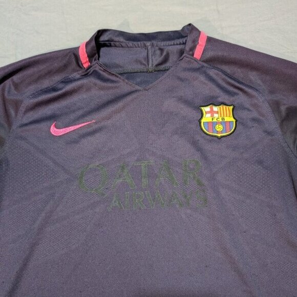 Nike Qatar Airways Soccer Football Jersey 10 Messi - Picture 2 of 9